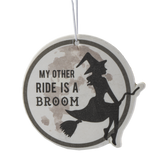 WITCHES BROOM ROSE SCENTED AIR FRESHENER PACK OF 6 C/120