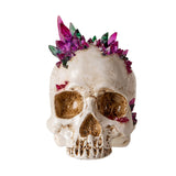 SKULL WITH CRYSTALS  C/12