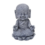 SEATED JIZO WITH HANDS IN OM C/36