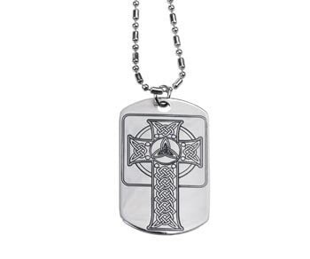 CELTIC CROSS DOG TAG DC/60