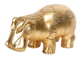 ^GOLD LEAF HIPPO, C/36