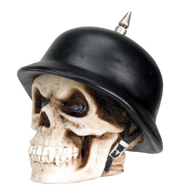 dot spiked german motorcycle helmet DISC-GERMAN SPIKE BIKER, C/72