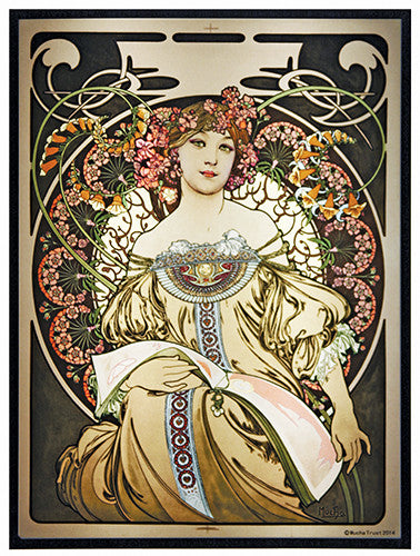 Alphonse Mucha リトグラフ「Mai」5月 Alphonse Mucha リトグラフ「Mai」5月 Alphonse Mucha リトグラフ「Mai