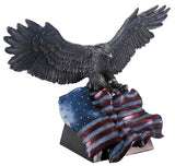 BRONZE EAGLE WITH FLAG, C/1