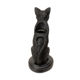 FAUST'S FAMILIEAR CAT CANDLEHOLDER C/18