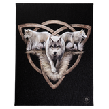 WOLF TRIO CANVAS PRINT C/48