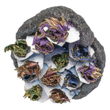 ICE MOUNTAIN DISPLAY W/ 12 MINI DRAGONS C/4