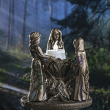 MOTHER MAIDEN CRONE CANDLEHOLDER, C/12