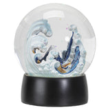 DISC-THE GREAT WAVE WATER GLOBE 100MM C/12 MINIMUM OF 2