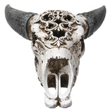 CARVED BISON SKULL C/2