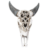 CARVED BISON SKULL C/2