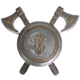 VIKING AXE SHIELD PLAQUE C/4