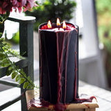 6 INCH VAMPIRE TEARS PILLAR CANDLE C/24