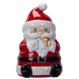 SANTA COOKIE JAR C/6
