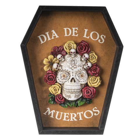 DIA DE LOS MUERTOS PLAQUE C/6