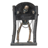 SKELETON IN PILLORY C/8