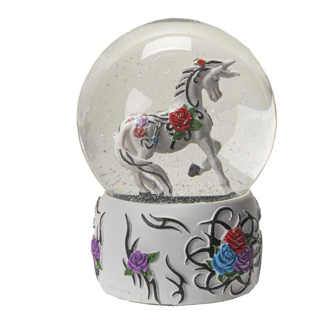 TRIBAL ROSE WATER GLOBE C/12