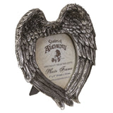 WINGED HEART PICTURE FRAME (4" X 4") C/24