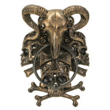 RAM AND SKULL DOOR KNOCKER C/12