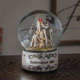 LOVE NEVER DIES WATER GLOBE C/12