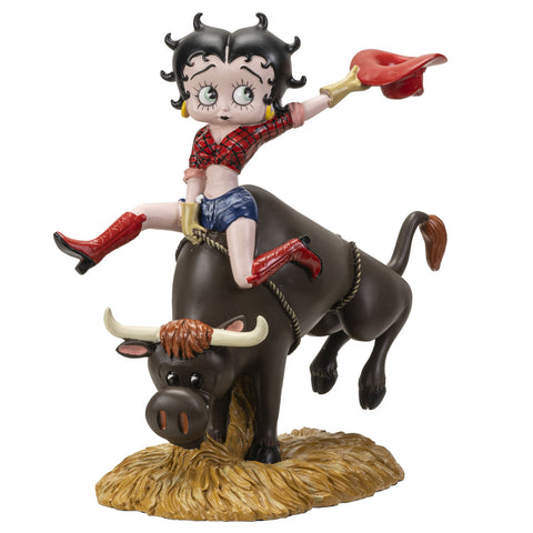 BETTY BOOP BULL RIDING C/8