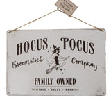 HOCUS POCUS METAL HANGING SIGN C/48