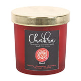 ROOT CHAKRA STRAWBERRY HEMATITE CANDLE C/16