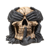 SEE HEAR SPEAK NO EVIL SKULL C/12