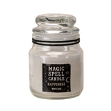 HAPPINESS WHITE SAGE SPELL CANDLE C/36