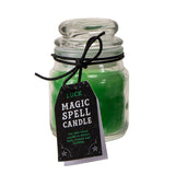 LUCK GREEN TEA SPELL CANDLE C/36