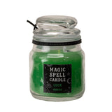 LUCK GREEN TEA SPELL CANDLE C/36