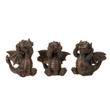 SEE, HEAR AND SPEAK NO EVIL DRAGONS C/6
