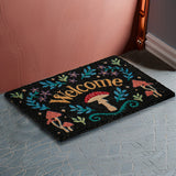 WELCOME MUSHROOM DOORMAT C/10