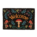 WELCOME MUSHROOM DOORMAT C/10