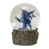 MIDNIGHT DRAGON WATER GLOBE C/12