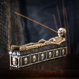 SKELETON INCENSE BURNER BOX C/12