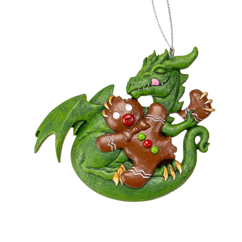 Summit Collection Gingerbread Dragon Ornament