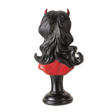 LADY DEVIL BUST W/LED LIGHT C/12