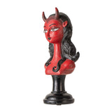 LADY DEVIL BUST W/LED LIGHT C/12