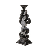 TRIPLE MOON W/SNAKE CANDLEHOLDER C/3