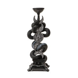 TRIPLE MOON W/SNAKE CANDLEHOLDER C/3