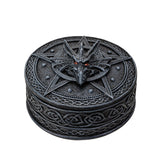 CELTIC DRAGON ROUND BOX C/12