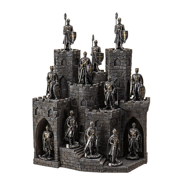 CASTLE DISPLAY WITH 12 KNIGHTS C/4 – Summit Collection Gifts