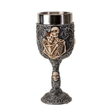 SKELETON COUPLE GOBLET C/24