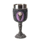 RAVEN SKULL GOBLET C/24