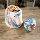 UNICORN COOKIE JAR C/6