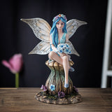 FAIRY ON MUSHROOM C/12