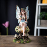 FAIRY ON MUSHROOM C/12