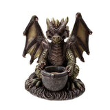 DRAGON CANDLEHOLDER C/8