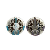 FLW 2PC MED BOWL SET IMPERIAL HOTEL PEACOCK 6"D C/16 MIN OF 2